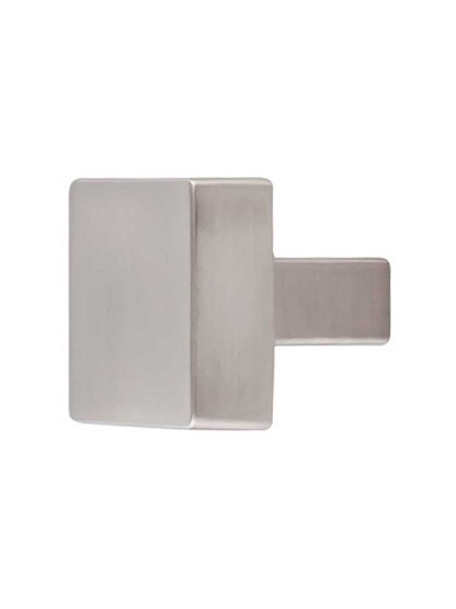 Channing Cabinet Knob - 1 1/16 inch Square in Satin Nickel.